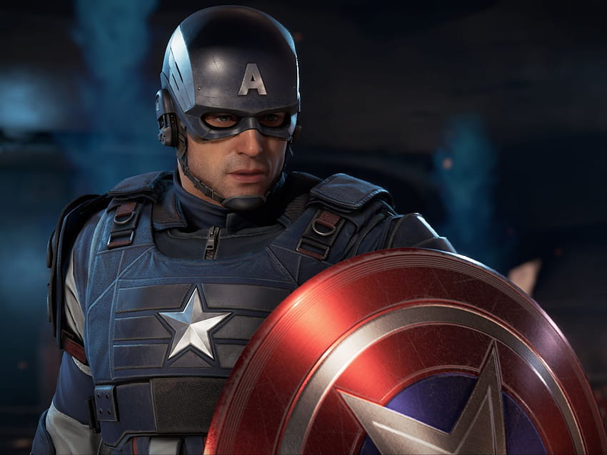 Le jeu Marvel's Avengers ne me donne pas vraiment l'impression d'être un super-héros, Marvel Captain America, je peux faire ça toute la journée. Fond d'écran HD