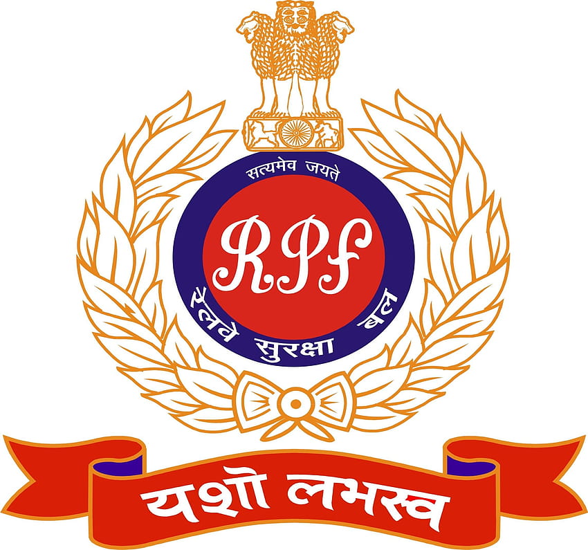 Personal del RPF arrestado en Kota por intentar violar a una mujer frente a sus hijos, logotipo de la policía de Delhi fondo de pantalla