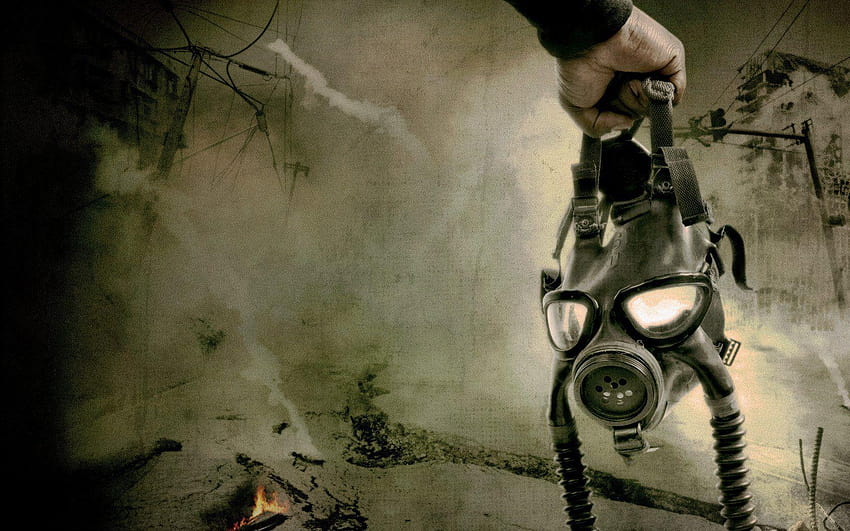 108 Gas Mask, toxic mask HD wallpaper