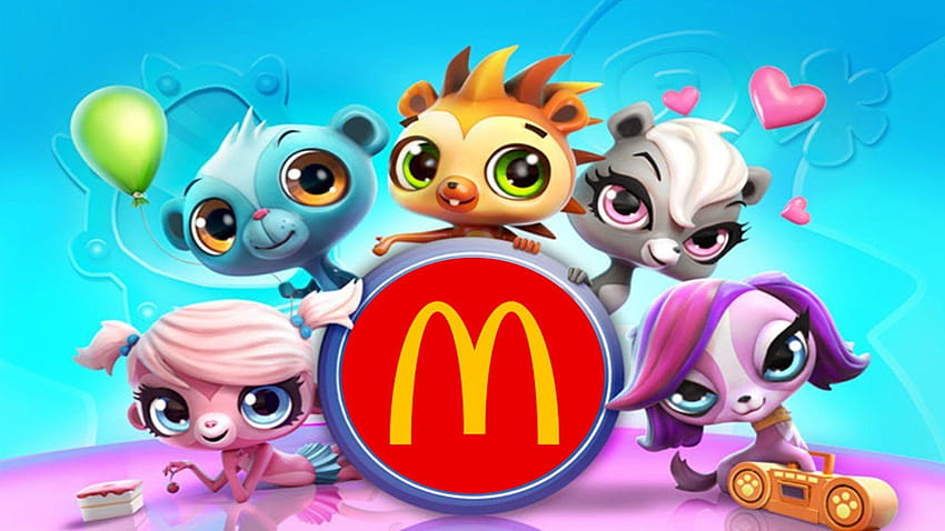 Littlest pet shop McDonald's Happy Meal juguetes 2015 abril mayo fondo de pantalla