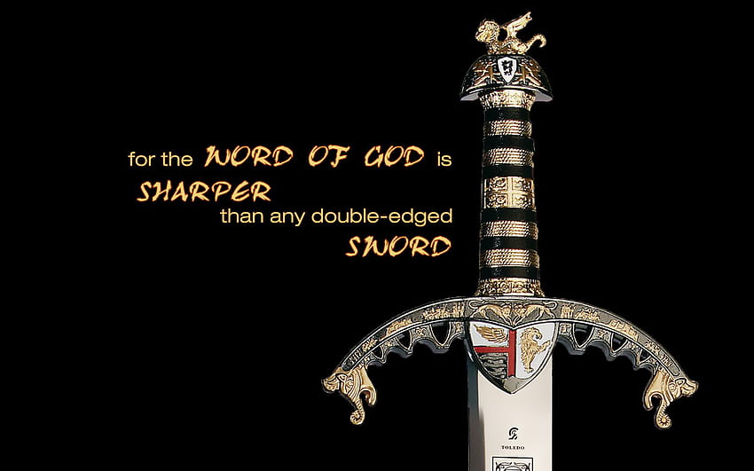 The Word, The Sword, word of god HD wallpaper