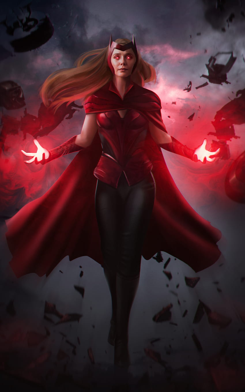 Wanda Maximoff in 2022 Scarlet witch marvel スカーレット ウィッチ [1050x1500] for your , Mobile & Tablet, wanda maxminoff 2022 HD電話の壁紙