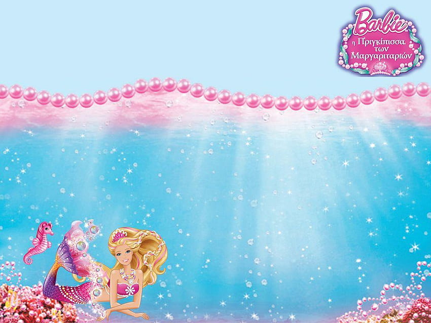 Yeni Çıkan Barbie Filmleri Barbie İnci Prenses, arka plan barbie HD duvar kağıdı