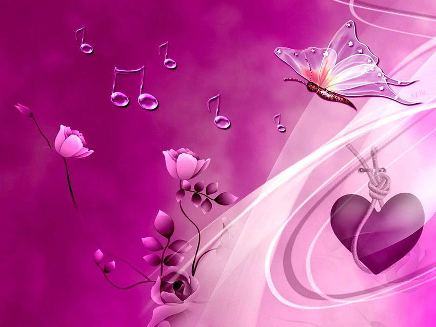 Pink Butterfly, cute butterfly baby pink HD wallpaper
