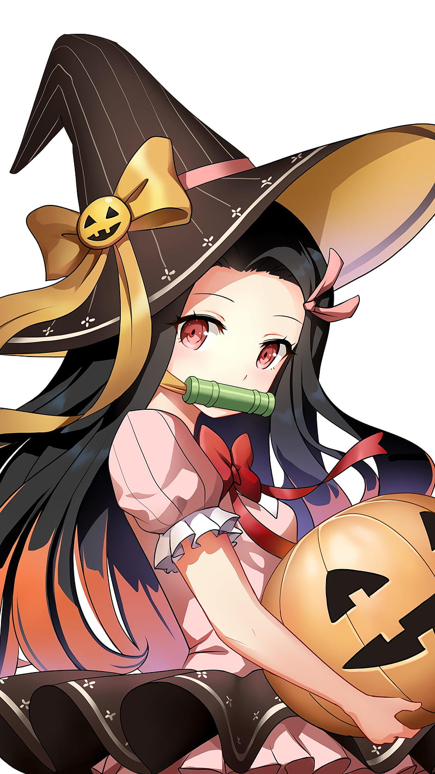 Halloween Nezuko Wallpapers  Wallpaper Cave