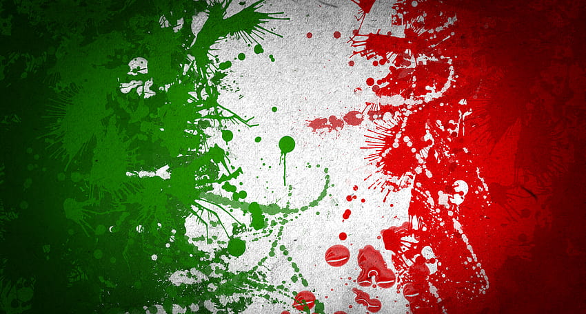 Цветни фонове на мексиканския флаг, естетика на флага на Мексико HD тапет