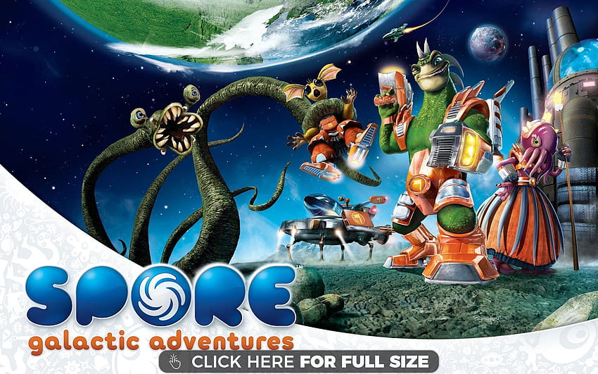 Spore Galactic Adventures Game HD wallpaper
