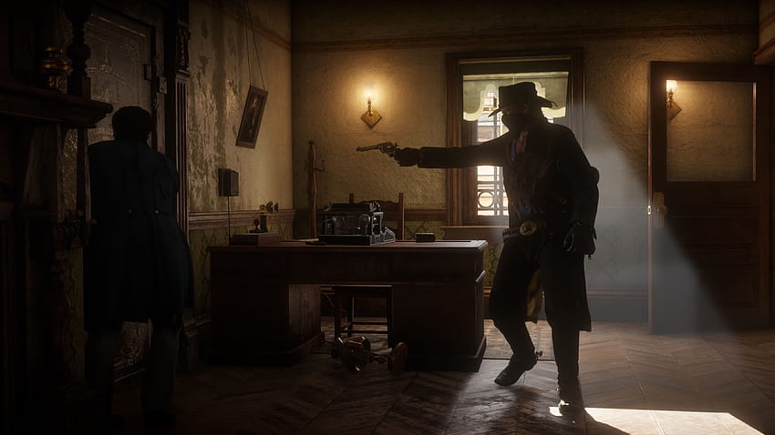 Red Dead Redemption II Assalto a banco papel de parede HD