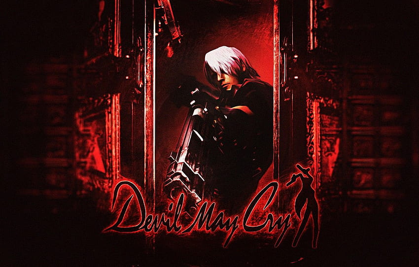 Gun, Dante, background, Capcom, DmC, Devil May Cry, video game ...