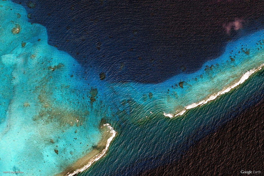10 ทิวทัศน์โลกทางอากาศที่สวยที่สุดจาก Google Earth วอลล์เปเปอร์ HD
