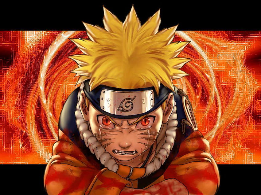 Naruto Uzumaki Nine Tailed Fox Cool HD wallpaper