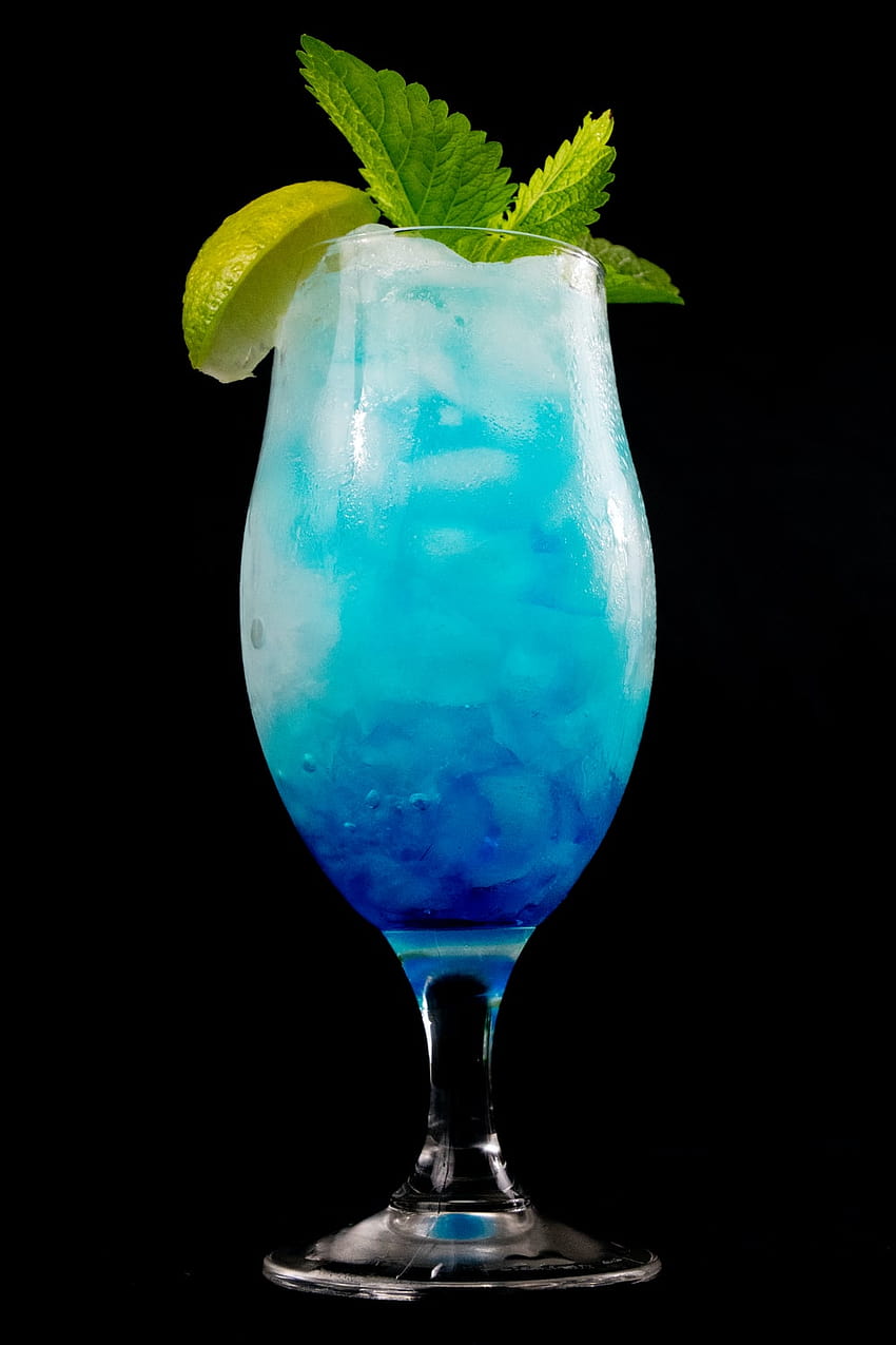 Blue Cocktail, hawaiian cocktail HD phone wallpaper