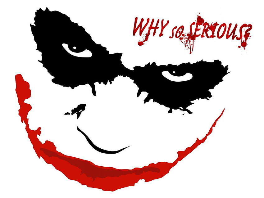 Warum so ernste Cliparts, Joker Dark Knight, warum so ernst HD-Hintergrundbild