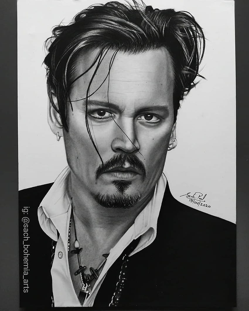 Johnny Depp Drawing by Andrew Read  Fine Art America