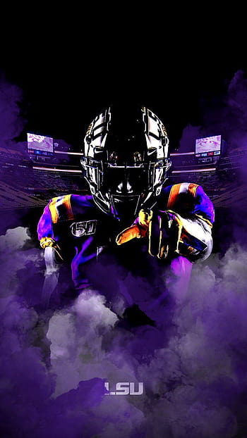 LSU Football on Twitter  Lsu football, Nfl football art, Nfl football  pictures