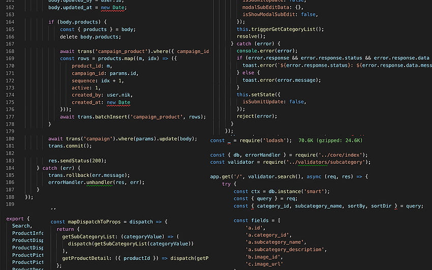 Javascript / Node.js: 8 códigos simples de estilo único, código de computador javascript papel de parede HD
