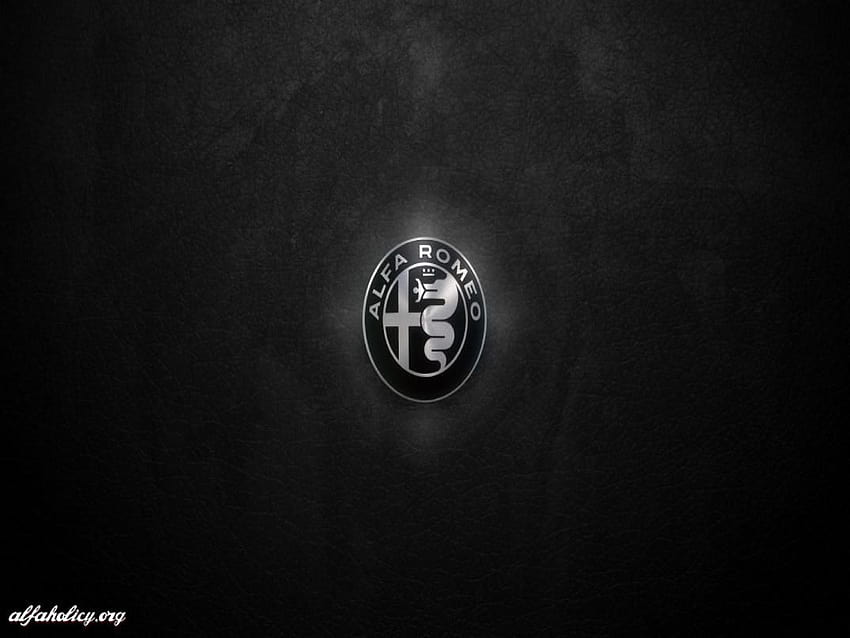 Лого на Alfa Romeo, лого на Alfa Romeo HD тапет