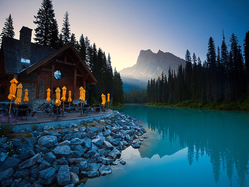 10 Beautiful Resorts on American Lakes HD wallpaper