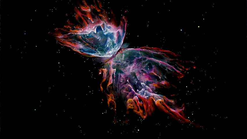 Butterfly Nebula HD wallpaper