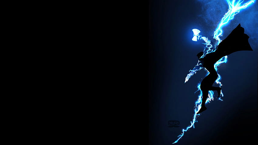 Тор God Of Thunder Тор, супергерои, отмъстители безкрайна война Тор HD тапет