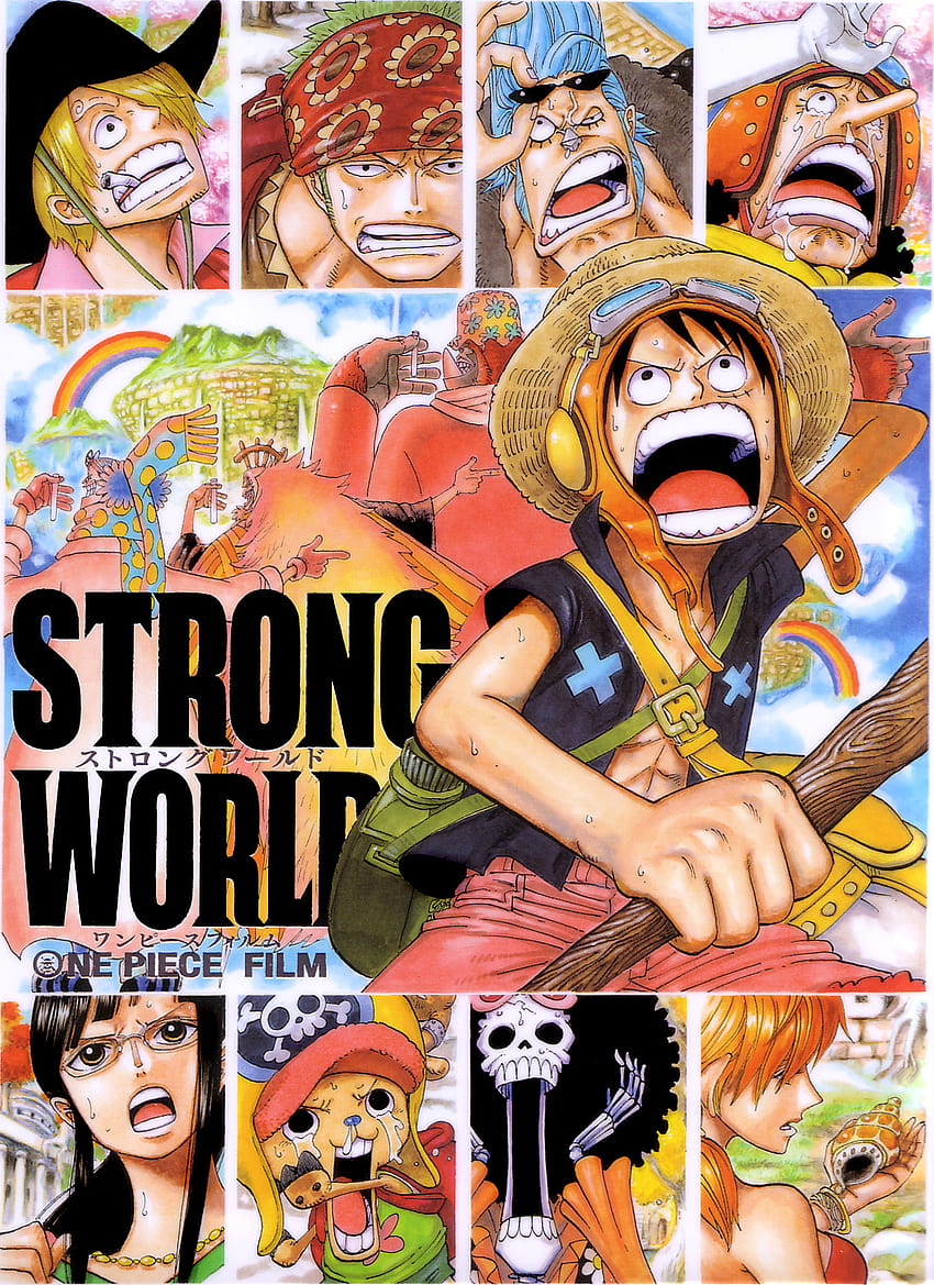 One Piece Film: Strong World, one piece movie HD phone wallpaper