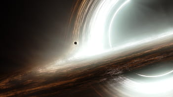 Gargantua black hole Wallpaper 4K Deep space Interstellar 11455