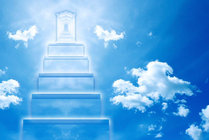 Stairway to heaven 1600x1200, himmlische Hintergründe HD-Hintergrundbild