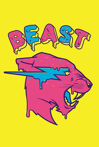 Logo Beast Pacing2 - White Beast Logo, HD Png Download -  2286x1455(#6391344) - PngFind