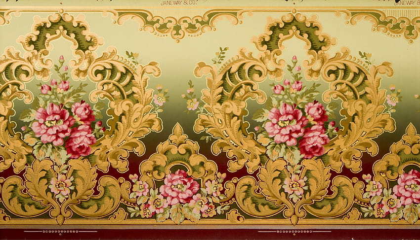 Rococo Frieze HD wallpaper