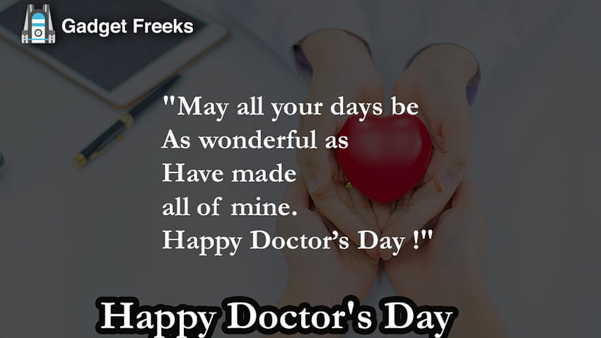 Get National happy doctors day date 2019 For HD wallpaper