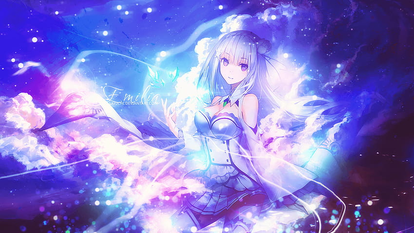 416 Emilia, rezero HD wallpaper