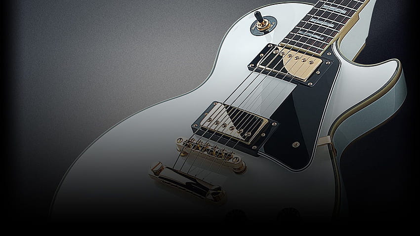 White SG electric guitart, guitar, music, white, Rocksmith, sg epiphone HD wallpaper