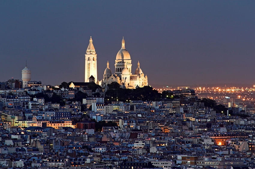 Paris at Night New Tab Theme – Install this theme and enjoy of Paris at Night every time yo…, montmartre HD wallpaper