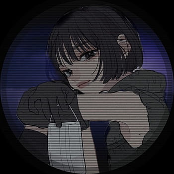 Sad Anime Profile posted by Sarah Anderson, dark anime icons HD