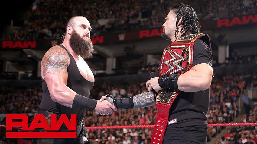 Roman Reigns ve Braun Strowman, Hell in a Cell'de savaşacak: Raw, roman saltanatları 2019 HD duvar kağıdı