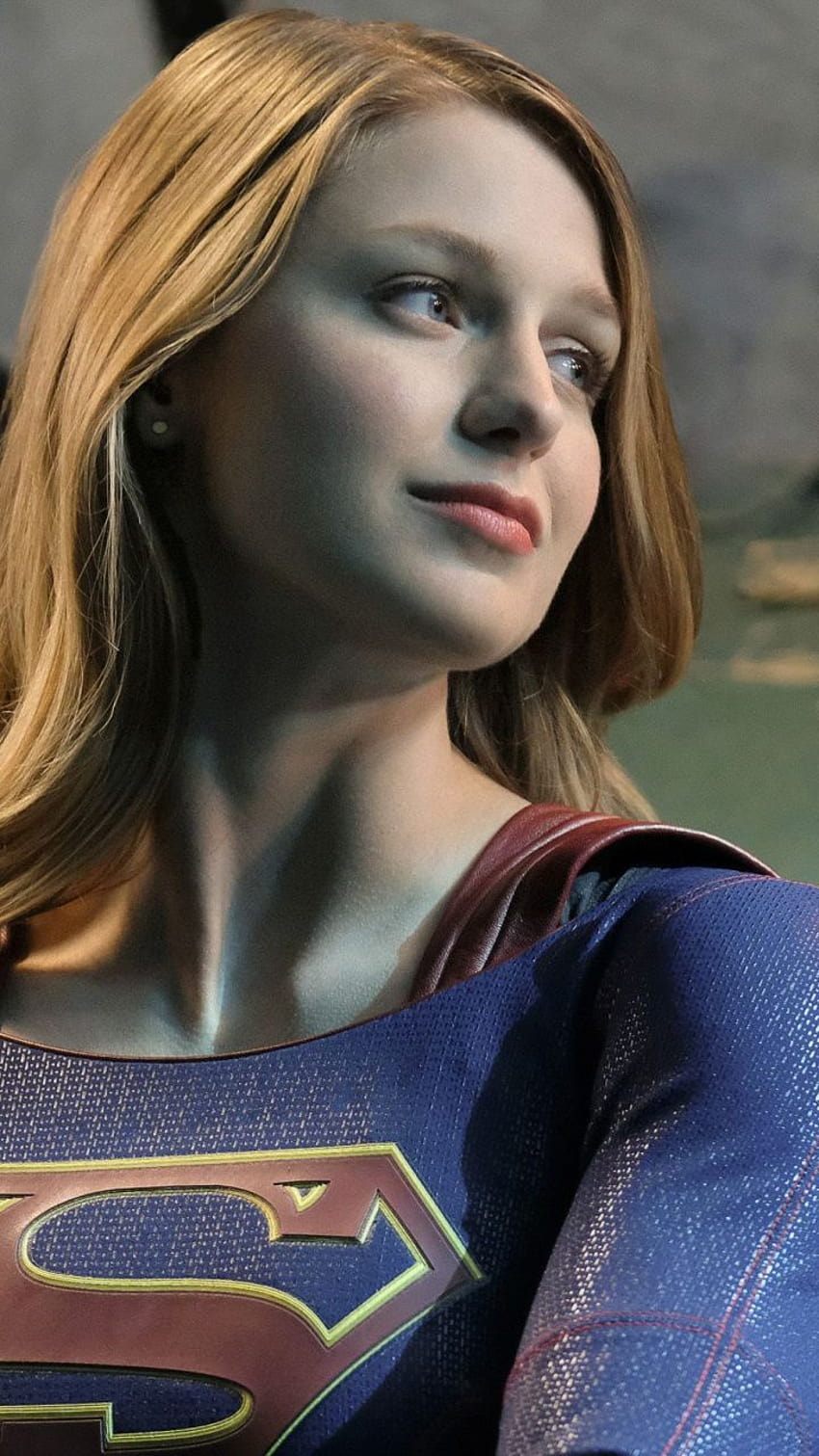 Supergirl, superbohater, aktorka, Melissa Benoist, supergirl Melissa Benoist Tapeta na telefon HD