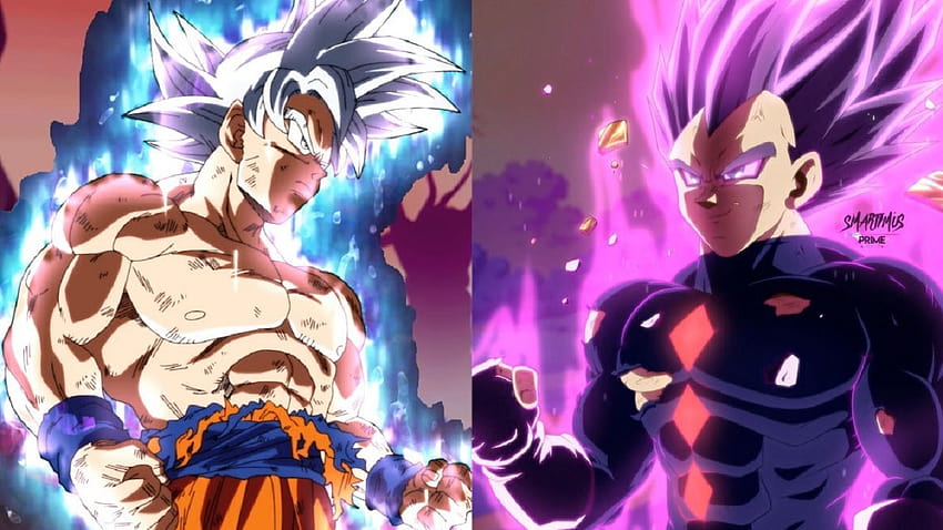 How powerful would a Haikaishin Vegeta & MUI Goku be if they fused?, goku mui and vegeta hakai form HD wallpaper