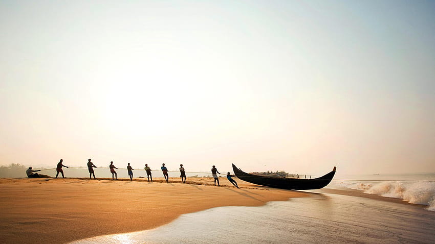 Kerala Fishermen – Bing HD wallpaper
