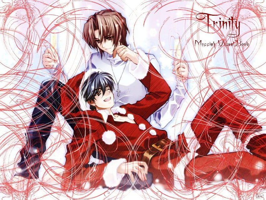 Male Anime Christmas, christmas anime kawaii HD wallpaper