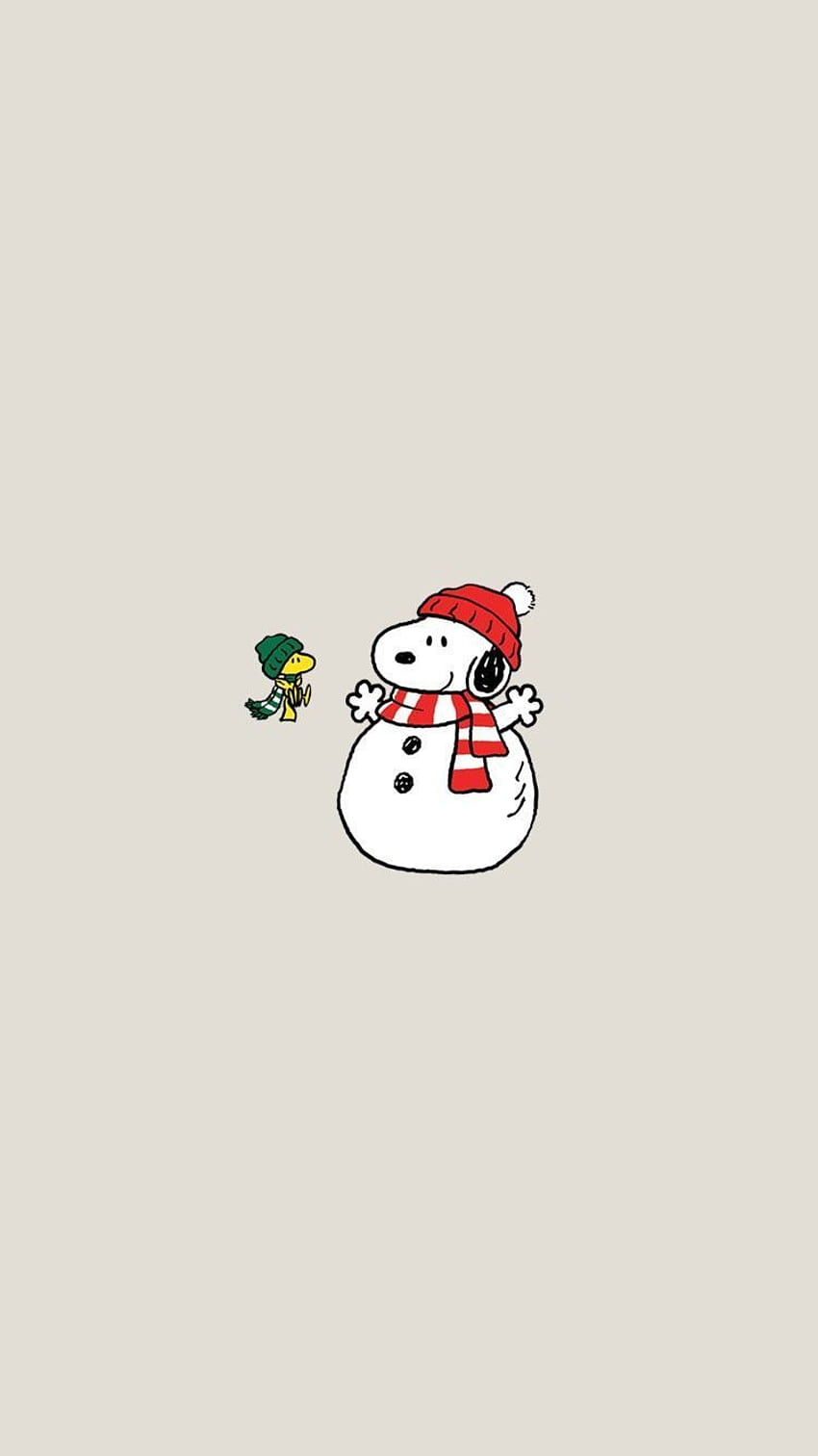 Download Cute Christmas Iphone Snoopy Wallpaper  Wallpaperscom
