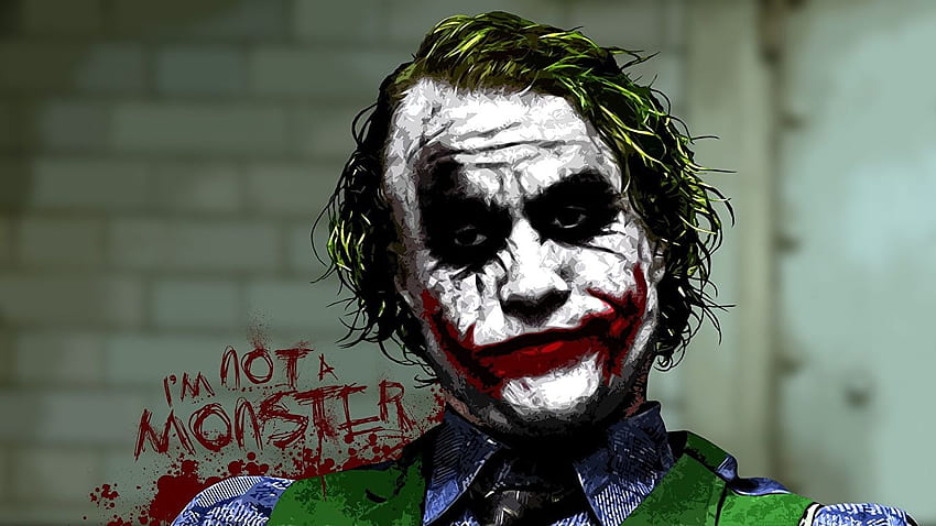 The Dark Knight Joker héroe película 1366x768, bromista 1366x768 fondo de pantalla