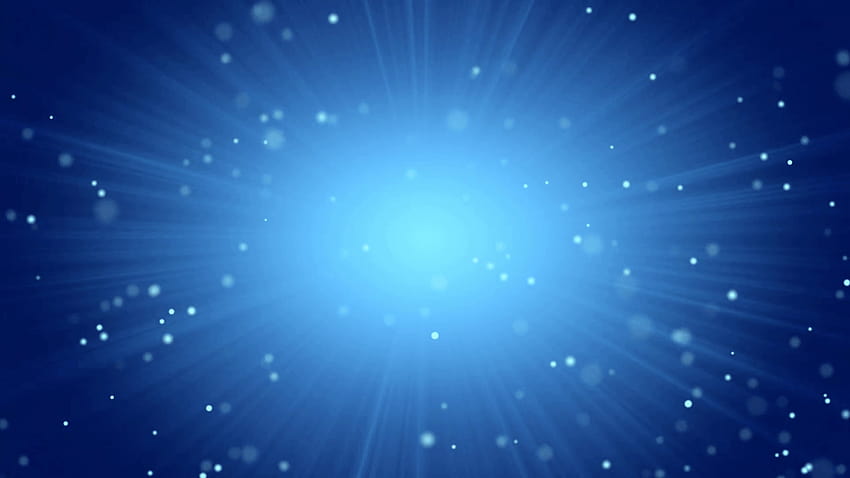 พื้นหลังนามธรรมสีน้ำเงิน ลำแสงและอนุภาค พื้นหลังเคลื่อนไหว แสงพื้นหลัง วอลล์เปเปอร์ HD