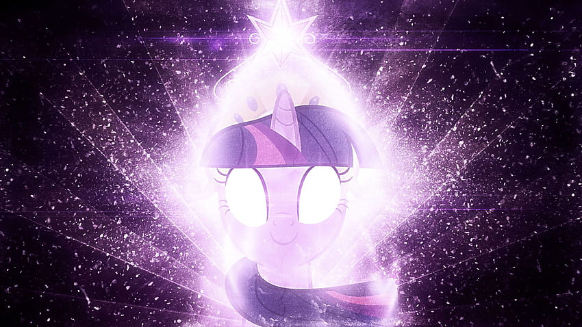 unicorni viola magic pony twilight sparkle elemento cutie mark, twilight sparkle unicorno Sfondo HD