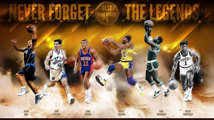 1920x1080 John Stockon, Olahraga, Bola Basket, Jason Kidd, Nba, Legenda, legenda nba Wallpaper HD
