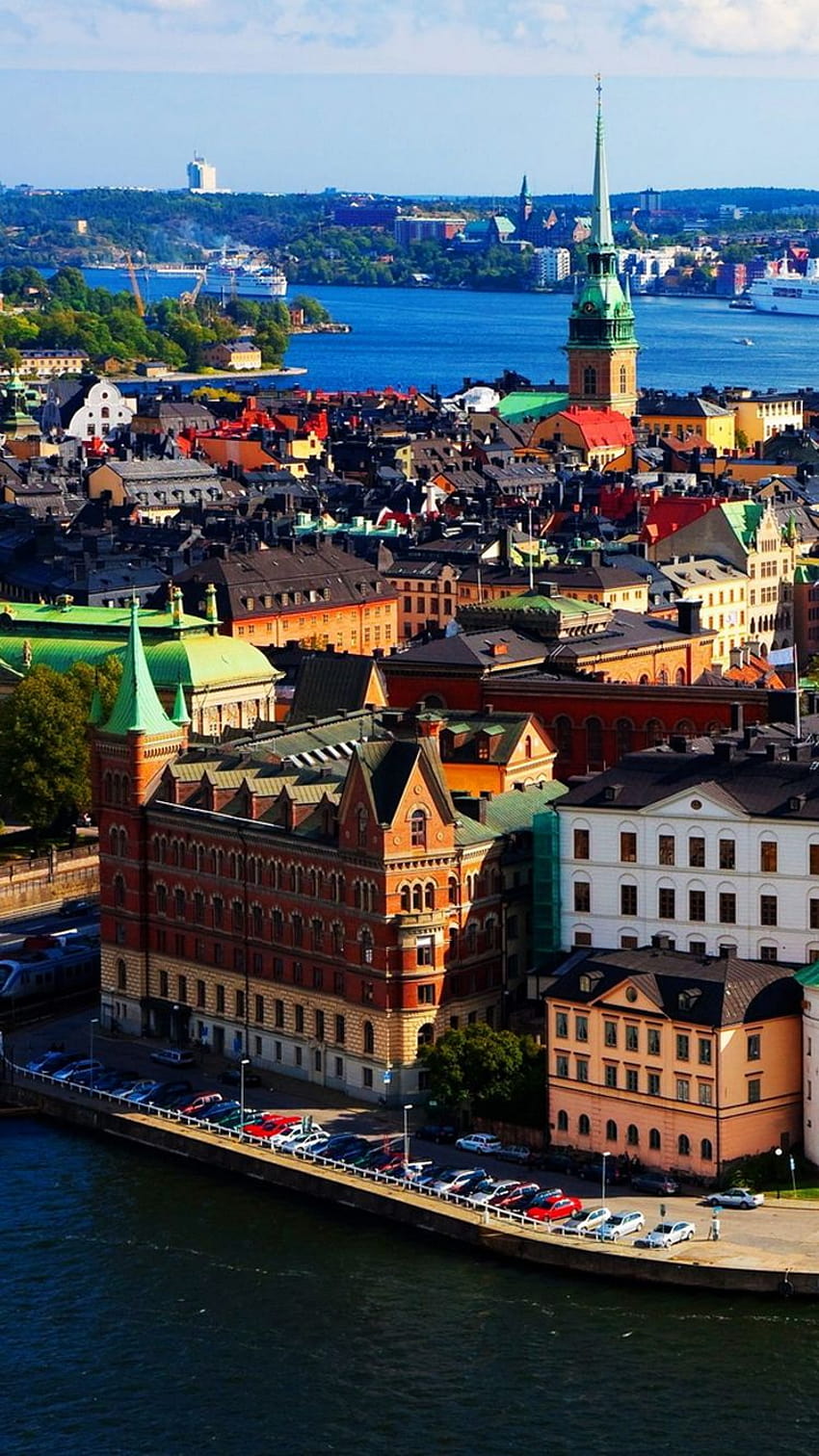 Stockholm Suède iPhone 6 Fond d'écran de téléphone HD