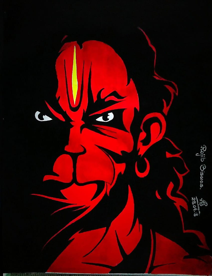 Angry Hanuman HD phone wallpaper | Pxfuel