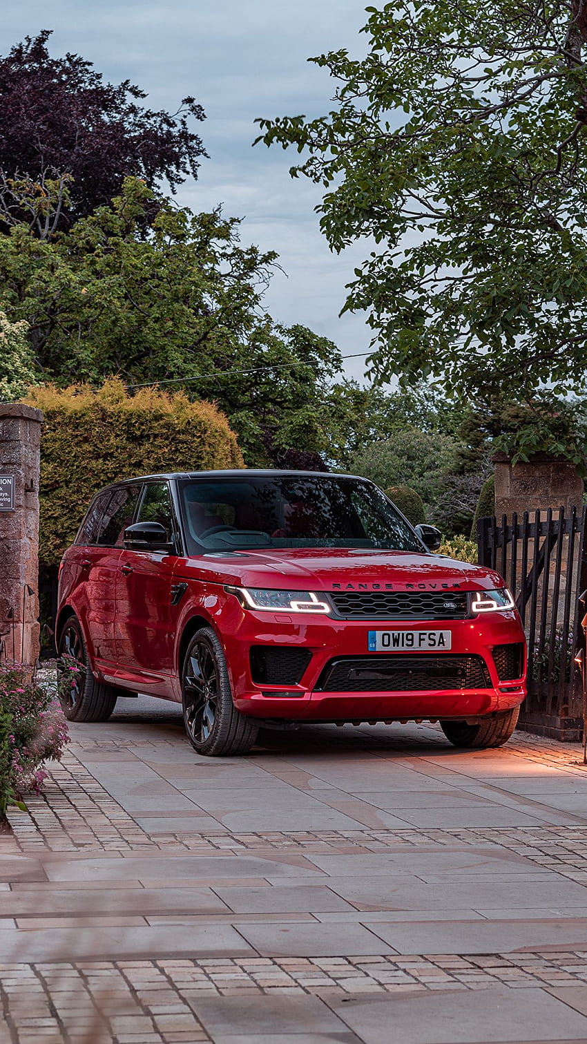 Range Rover SUV 2019, land rover sport móvil fondo de pantalla del teléfono