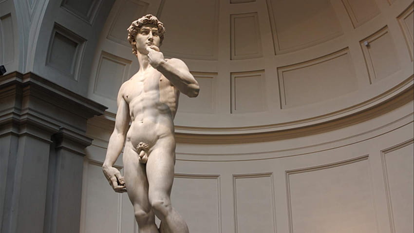 Michelangelo's David Is at Risk of Falling Over HD wallpaper