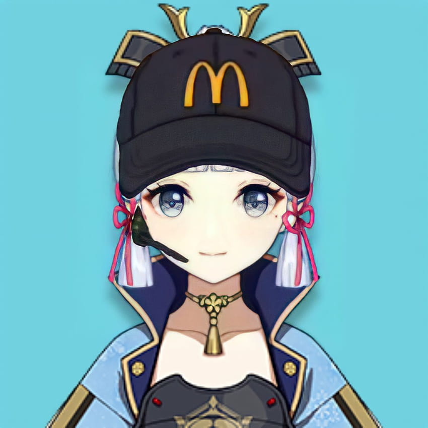 AYAKA MCDONALD'S ICON im Jahr 2021, McDonalds süßer Anime HD-Handy-Hintergrundbild