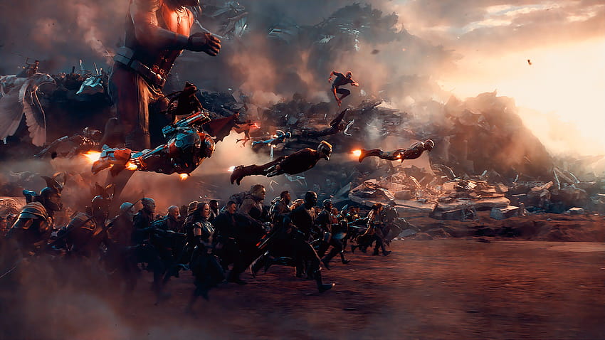 Batalla final de Vengadores Endgame fondo de pantalla